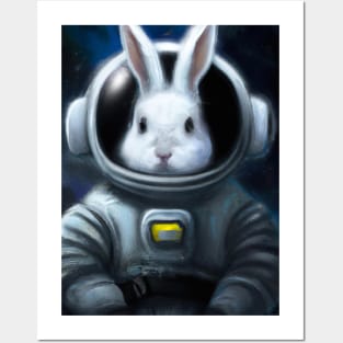 Rabbit in Space Posters and Art